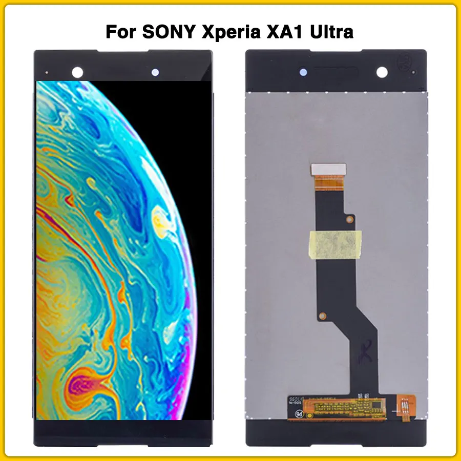 Оригинальный G3221 дисплей для SONY Xperia XA1 Ultra G3212 G3223 ЖК кодирующий преобразователь