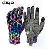 Giyo Wind Breaking Cycling Full Finger Gloves Touch Screen Anti-slip Bicycle Lycra Fabric Mittens Bicicleta Road Bike Long Glove 5