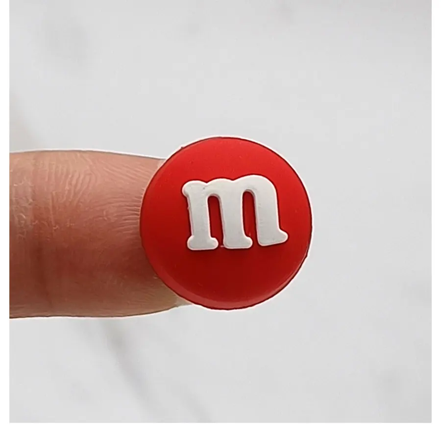 Single Sale 1Pcs PVC Shoe Charms Accessories Funny DIY Chocolate Beans Shoes Buttons Decoration Jibz For Croc Charms Kids Gift