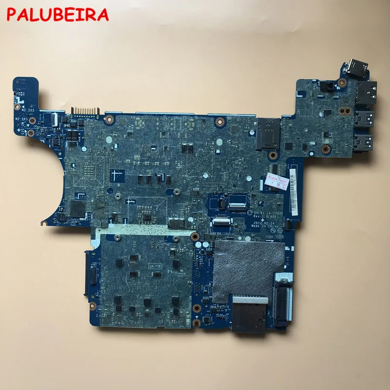 

PALUBEIRA High quality QAL81 LA-7782P For Dell Latitude E6430 Laptop Motherboard CN-0D8WN3 D8WN3 SLJ8A HM77 PGA989 DDR3