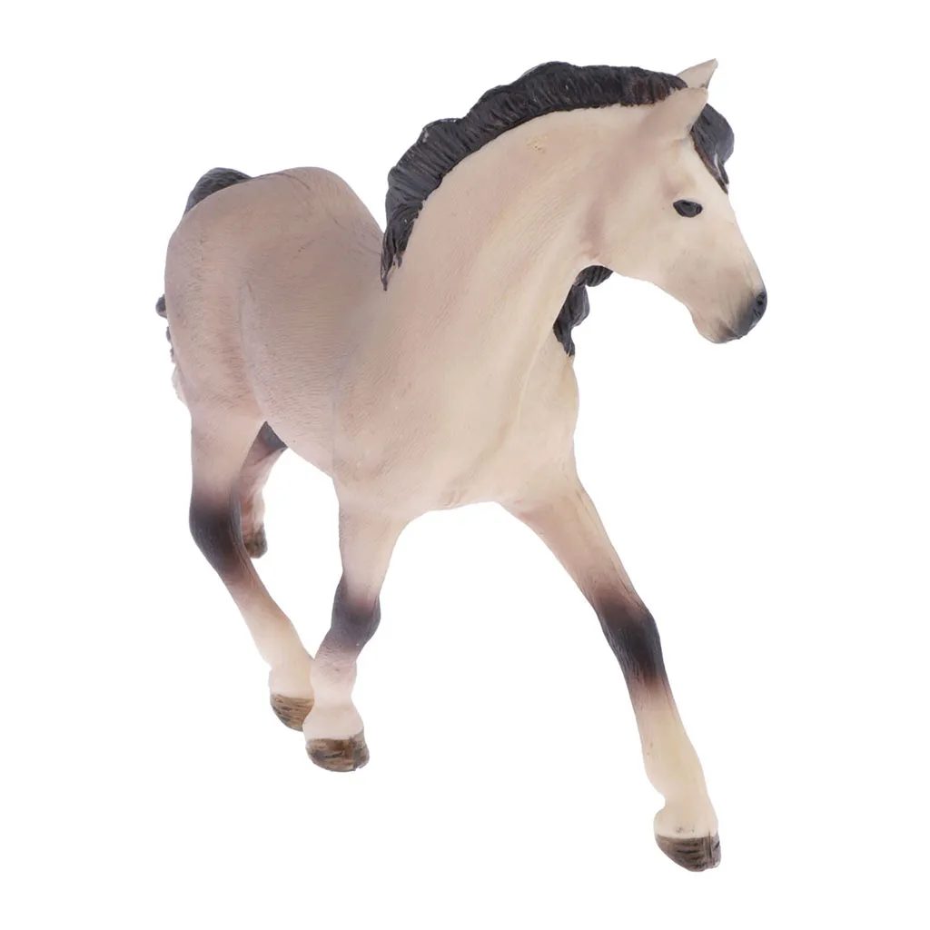 Simulation Andalusian Horse Figure Model Home Decors/Kids Educational Toys Animal Figure Toys Kids Educational Toys 