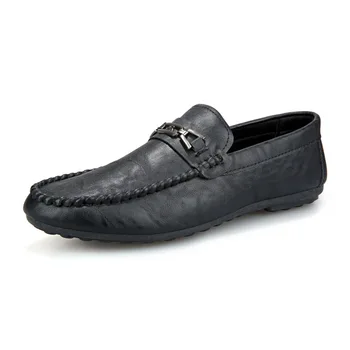 

Brand High Quality Moccasins Mens Genuine Leather Loafers Men Slip on Driving Shoes Male Moccasin Gommino Boat Shoes Men Loafers