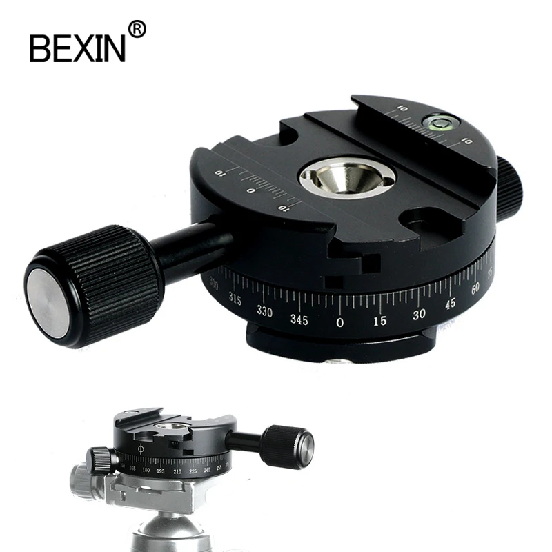 

Tripod Head Quick Release Clamp For DSLR Tripod Quick Release Clamp Plate Ball Head Lever Release Clamp