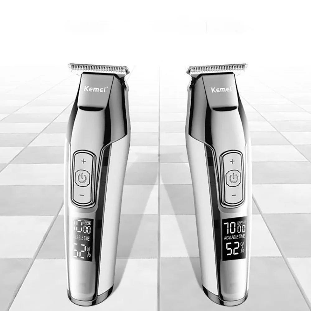 Aparador de Cabelo Máquina de Cortar Trimer para Homens Cortador de Cabelo Máquina de Corte de Cabelo Barbeiro Profissional Barba Cabelo Elétrico Navalha Edger 4 Cheap Aparadores de pelo