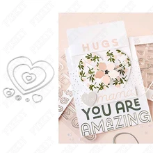 

Love Pattern Metal Cutting Die New Arrival 2021 Diy Molds Scrapbooking Paper Making Cuts Crafts Template Handmade Card