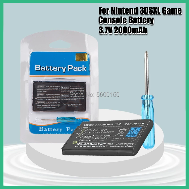 2000mAh Replacement Battery For Nintend 3DS LL/XL 3DSLL 3DSXL NEW 3DSLL