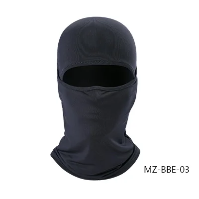 HEROBIKER Nuova Moto Viso Maschera Балаклава Viso Scudo Biker Ski Viso Maschera Moto Antivento Lycra Moto дышащая Maschera - Цвет: Darkgray-MZ-BBE-03