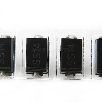 

100pcs/lot sma 1N5819 SMD IN5819 1A 40V do-214ac Schottky diode ss14 In Stock