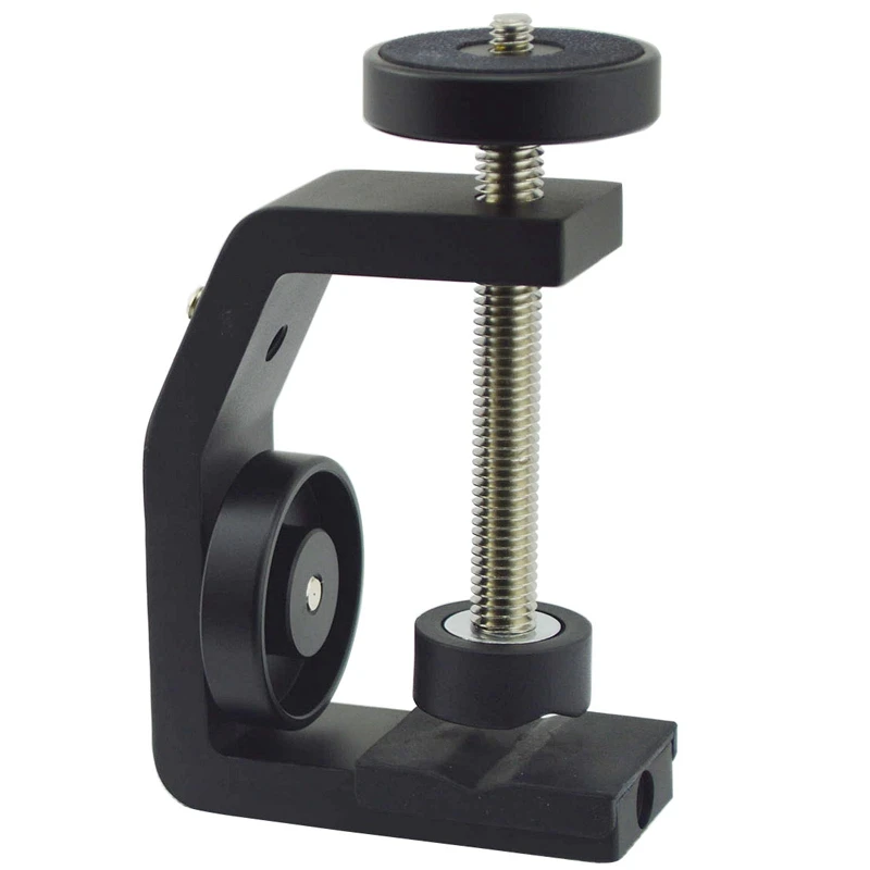 

Multifunctional Aluminum Clip UNC1/4 Inch Screw Universal C Stand Clamp For Camera Tripod Flash Holder Bracket