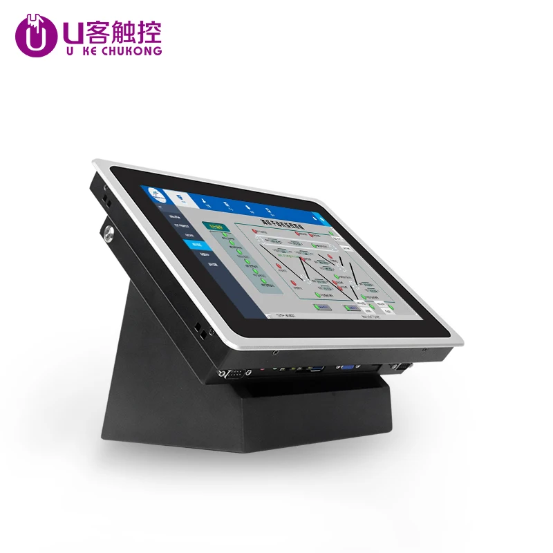 10.4 "Tablet Incorporato All-In-One Panel Pc Windows 10 Pro Con Touchscreen Capacitivo Adatto Per Computer Con Display Pubblicitario