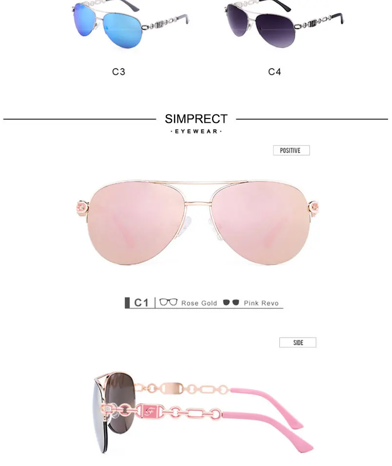 Q·VISELD Retro Pilot Polarized Sunglasses Women UV400 Mirror Driving Sun Glasses High Quality Vintage Brand Metal Sunglass