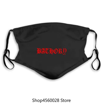 

BATHORY Metal Band Logo Maschera nera da uomo SML XL spedizione gratuita 100% cotoneAdulmask Cotone lavabile antivento anti-polv