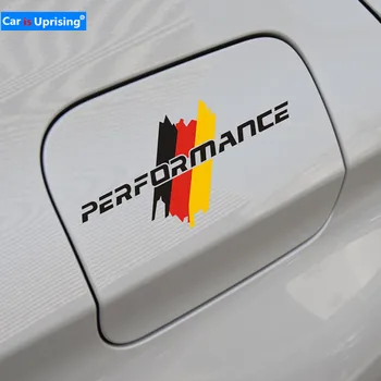 

M Power Performance car tank cap stickers For Audi A4 B5 B6 B7 A3 A5 A6 C6 C5 C7 A1 A7 A8 Q2 Q3 Q5 Q7 TT Car Accessories