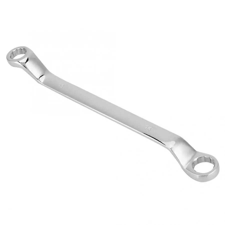 Двухсторонняя коленчатая гаечный ключ из высокоуглеродистой стали с двуглавым удлиненным храповым ключом 12-14 мм