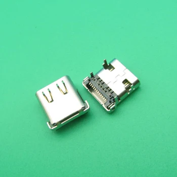 

10pcs 24PIN Micro USB 3.1 Female Type C USB-C 24Pin Connector Socket jack Charge port Plug Micro USB 3.1 Port