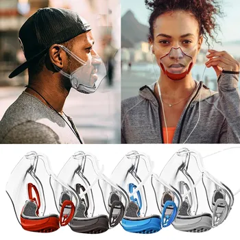

Adults Transparent Mask Respirator A Radical Alternatives Transparent Shield And Respirator Mask Reusable Sport Face Shields