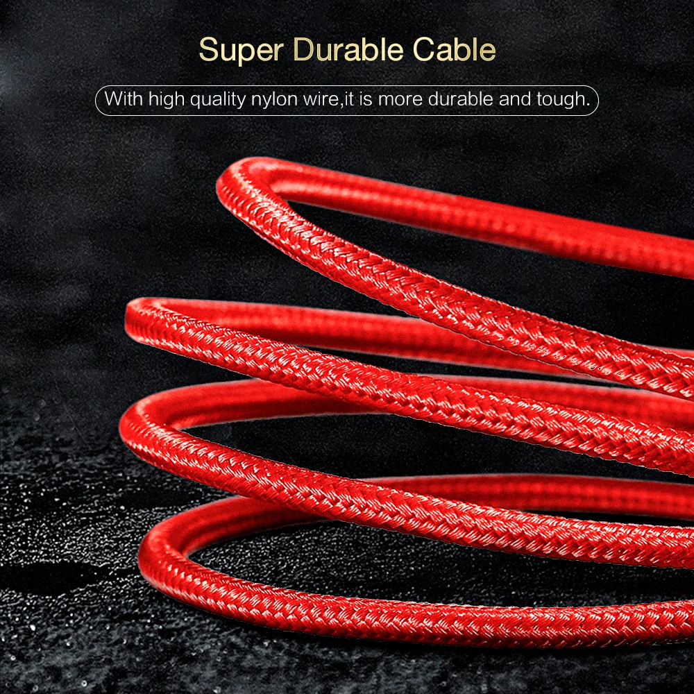 RAXFLY USB Ladekabel Für Apple iPhone 11 Pro 7 8 iPad Braid Schnelle Ladung USB Daten Kabel Durable