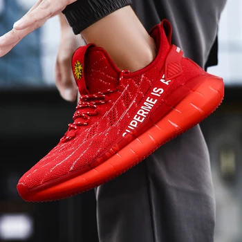 

New Men Hip Hop Street Running Shoes Graffiti High Top Chunky Sneakers Blade Warrior Cushioning Sport Zapatillas Jogging Shoes