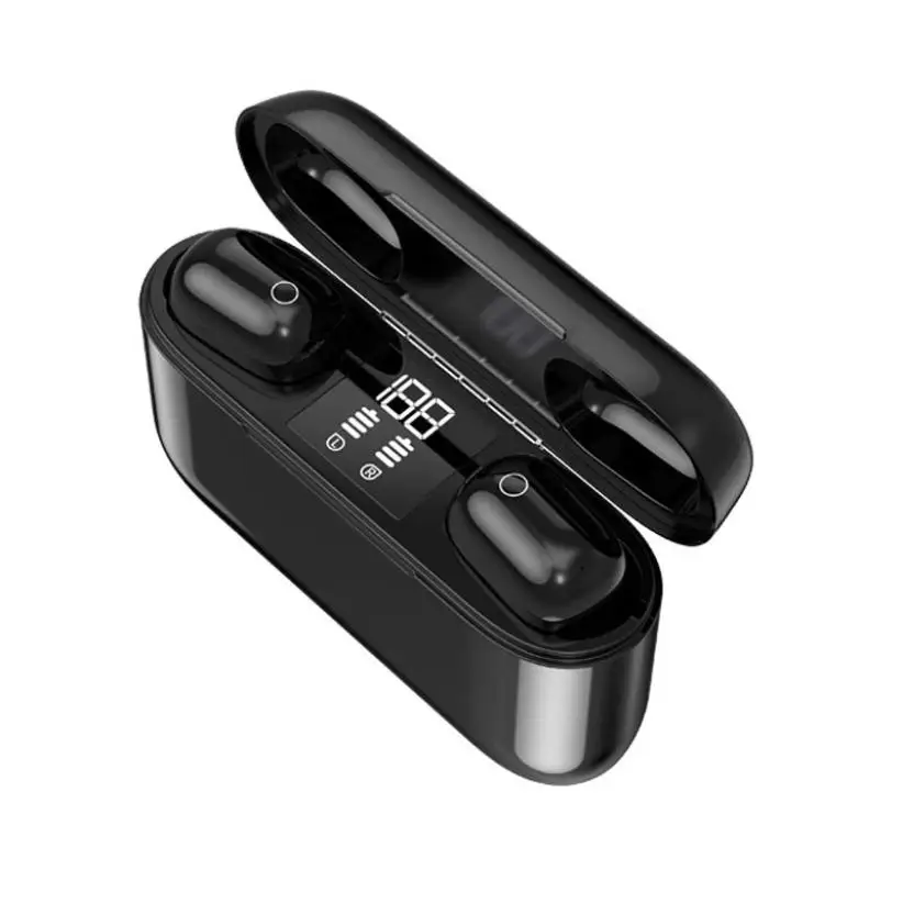 

M2 Tws Wireless Bluetooth Headset 5.0 LED Digital Display Touch With Charging Compartment 2500 MAh Bluetooth Earphone Earbud