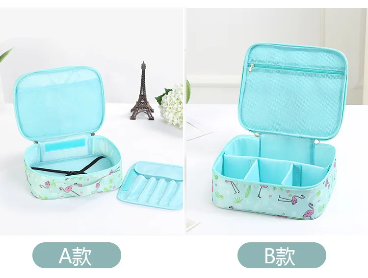 High Quality Travel Cosmetic Bag Convenient Waterproof Travel Storage Accessories Ladies Multifunctional Portable Cosmetic Bag