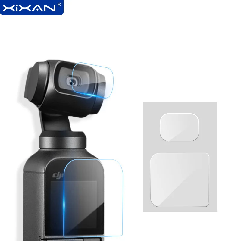 

Tempered Film Lens Glass Film For DJI OSMO Pocket Camera Lens Screen Protector Anti-Fingerprint Screen Glass Protective Film