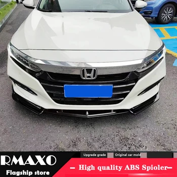 

For Honda Accord Body kit spoiler 2018-2019 For Accord 3C ABS Rear lip rear spoiler front Bumper Diffuser Bumpers Protector
