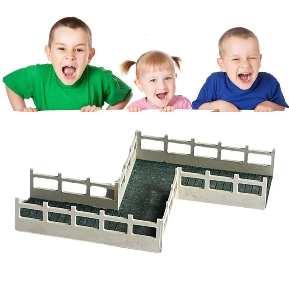 

Model making sand table building materials DIY mini arch 1/50 model zigzag bridge antique bridge O9V6