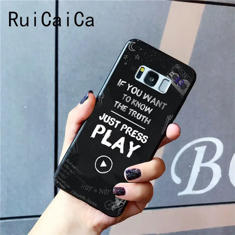Ruicaica должен оставаться, если странные вещи Coque Shell чехол для телефона samsung Galaxy S9 plus S7 edge S6 edge plus S10 S8 plus