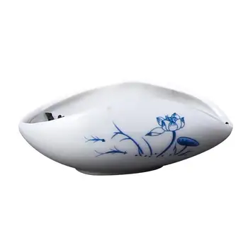

Curled Leaves Shape Ceramic Teaspoon Traditional Chinese Style Tea Shovel Chinese Kung Fu Tea Scoop Teaware Accessories