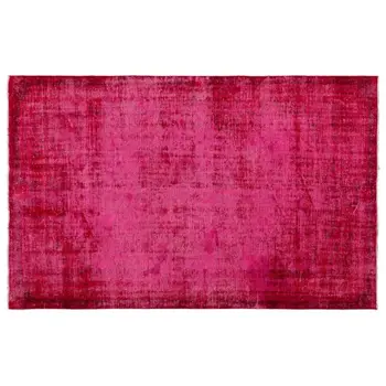 

Handmade Red Vintage Overdyed Turkish Area Rug 157x250 Cm-5'2''X8'2''