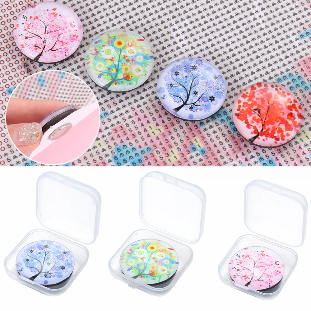 Multifunctional Diamond Painting Cover Holder Magnet Cover Core Fridge DIY Magnet Diamond Painting Tool Cross Stitch Accessory