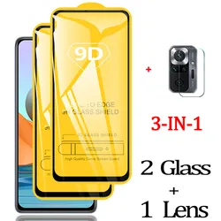 Premium Tempered Glass Screen Protector for Redmi Note 12s (3 - in - 1)