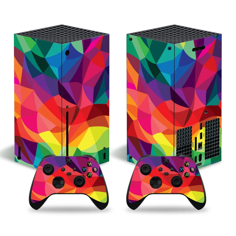 Modello Più Recente Per Xbox Series X Console Controller Sticker Vinile Skin Cover Decal Wrap #0723