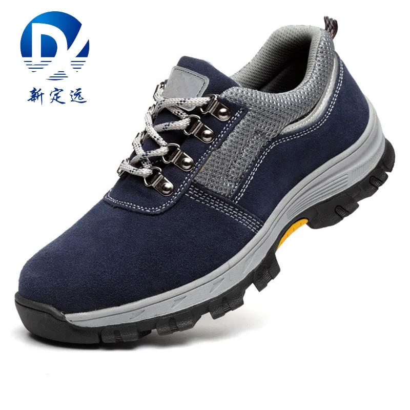 

Safety Shoes Anti-smashing And Anti-penetration Steel Head Safety Shoes Wear-Resistant Anti-slip Work Shoes Manufacturers Direct