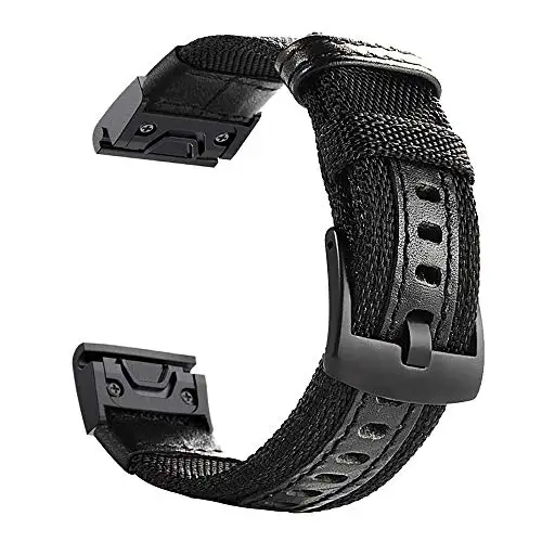 Для Garmin Fenix 5X/5X Plus Quick Fit ремешок для часов 26 мм NOTA нейлоновый ремешок для часов Garmin Fenix 6X/Fenix 3/3 ч/спуск Mk1
