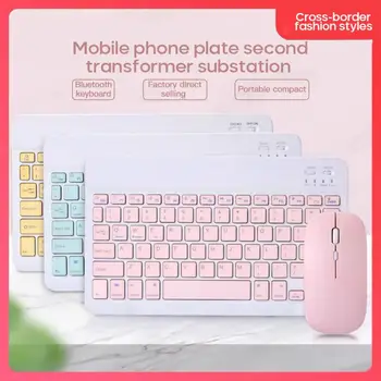 

Bluetooth Keyboard Wireless Mouse Mobile Phone Universal Ultra-Thin Portable Bluetooth Keyboard And Mouse Set for Latop PC