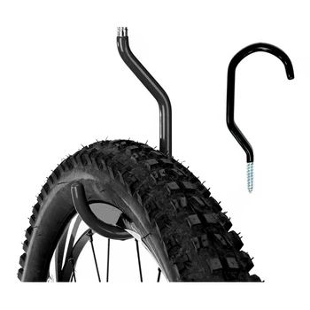 

8pcs Heavy Duty Multipurpose Utility Storage Bike Hook Space Maximizer Wall Mount Bicycle Hang ALI88