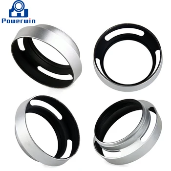 

Powerwin Universal 37MM 40.5MM 43MM 46MM 49MM 52MM 55MM 58MM Sliver Metal Lens Hood for Canon/ Nikon/Sony/Fuji/Leica DSLR Camera