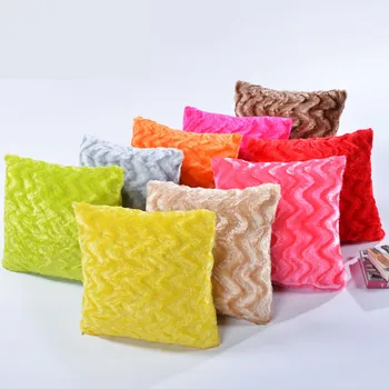 

Fur fashion Cushion Cover Home Decorative Plush Pillowcase Bed Room Pillows Sofa Throw Pillow covers Car Seat Decoration