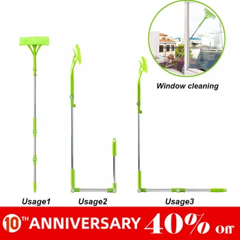 

UNTIOR High-rise Window Cleaning Glass Cleaner Brush For Washing Window Squeegee Microfiber Extendable Window Scrubber Cleaning
