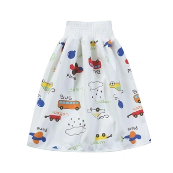 

Comfy Child Diaper Skirt Shorts 2 in 1 Washable Cotton Potty Training Nappy Pant H55B