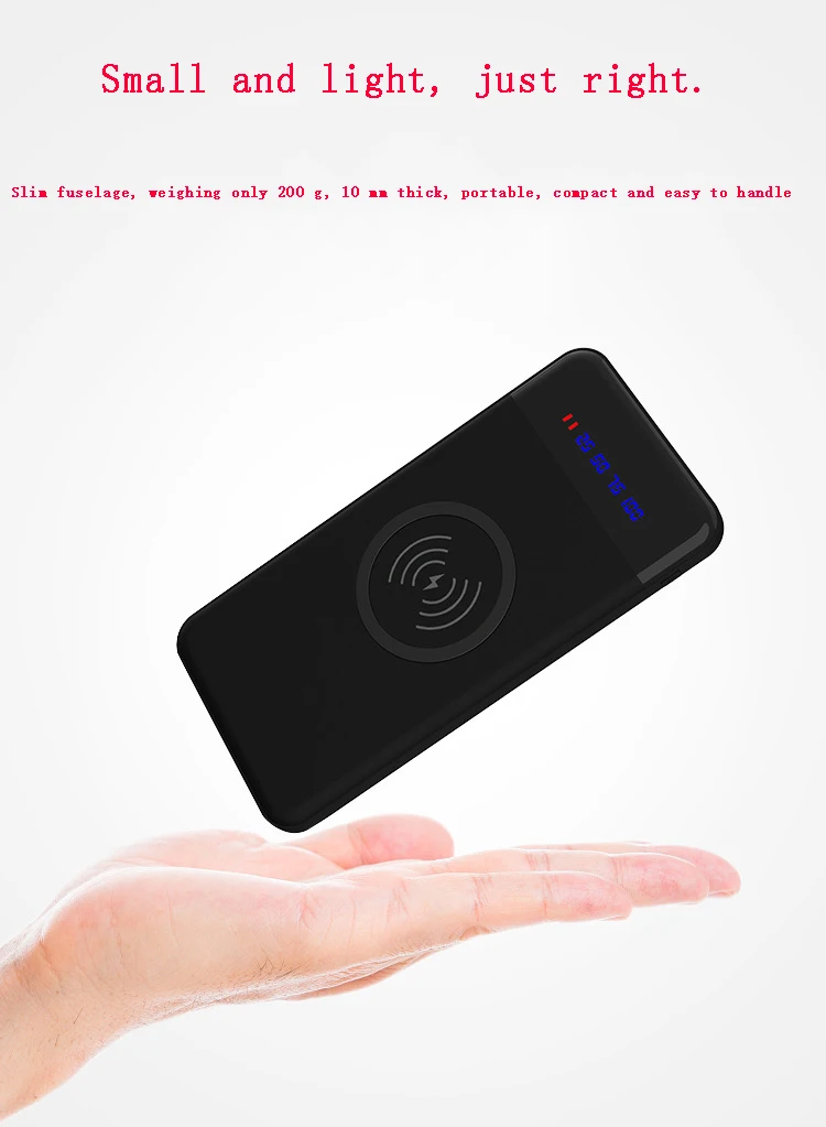 Xiaomi power bank 30000 мАч цифровой дисплей подставка Беспроводная зарядка Мобильный Внешний Аккумулятор Беспроводная зарядка сокровище