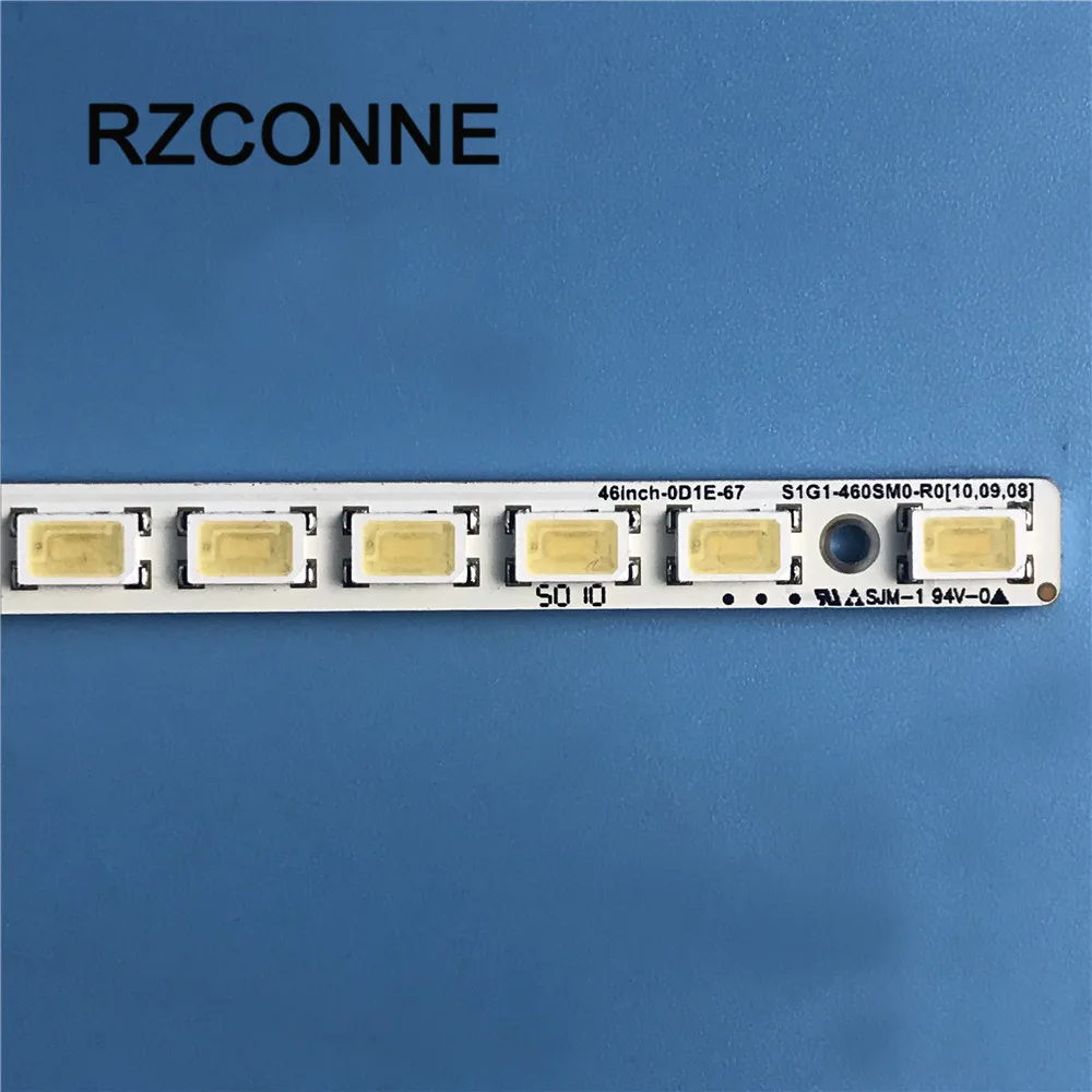 Светодиодный подсветка полосы 67 светодиодный s для sony 46 ''Экран ТВ S1G1-460SM0-R0 LJ64-02858A/LJ64-02873A/LJ64-02872A KDL-46EX520 LTY460HN02