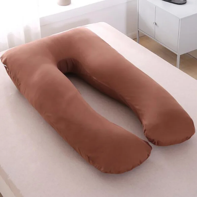 YYF004R-80X140cm Подушка для беременных, подушка для поддержки спины, подушка для сна, мультипликационная Подушка для кормления, однотонная, многофункциональная, 80*140 см, YYF004 - Цвет: YYF004R-80X140cm