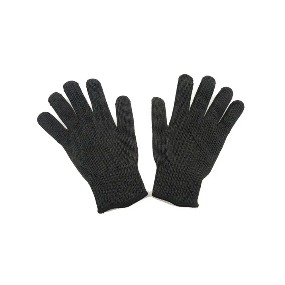 1 пара анти-порезные перчатки с защитой от порезов из нержавеющей стали уровень 5 Защита