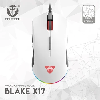 

FANTECH X17 Professional Wired Gaming Mouse Adjustable 10000 DPI 7 Button Macro Ergonomic Mouse For Mouse Gamer FPS LOL PUBG