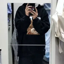 Hooded-Sweatshirt Women Hoodie Plus-Size Fleece Streetwear Winter for 320 Warm Colorful