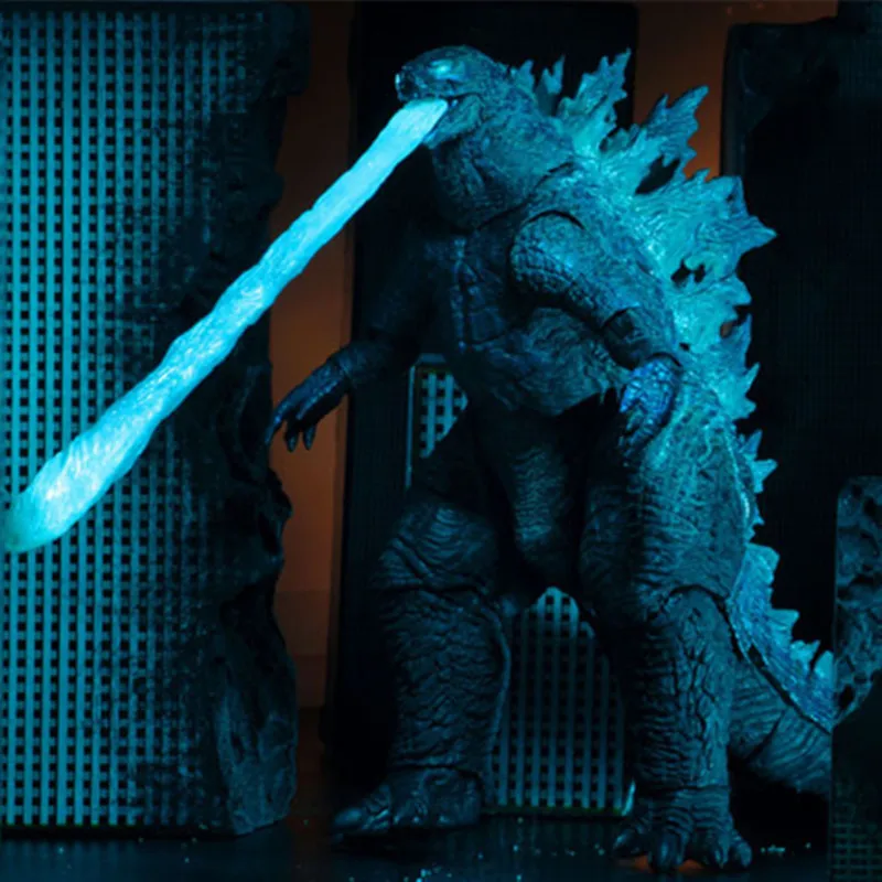 Bandai Godzilla vs Kong ПВХ экшн-фигурки игрушки Gojira &quotкороль монстров&quot Heat Ray