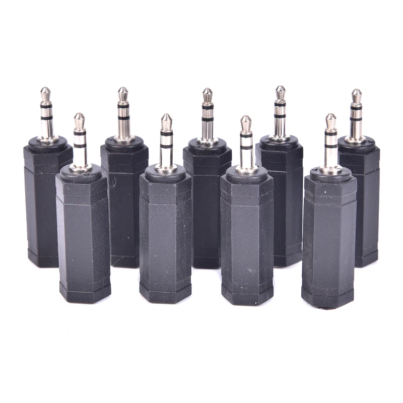 

1PC Jack 6.35mm 1/4" Male To 3.5mm Audio 3.5mm to 6.35mm Male to Female Stereo Headphone Jack Adapter Converter adapter