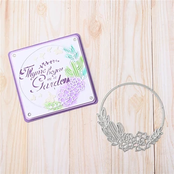 

DiyArts Metal Cutting Dies 2020 Rectangle Frame Dies Scrapbooking Card Album Embossing Stencil Craft Die Cut Template